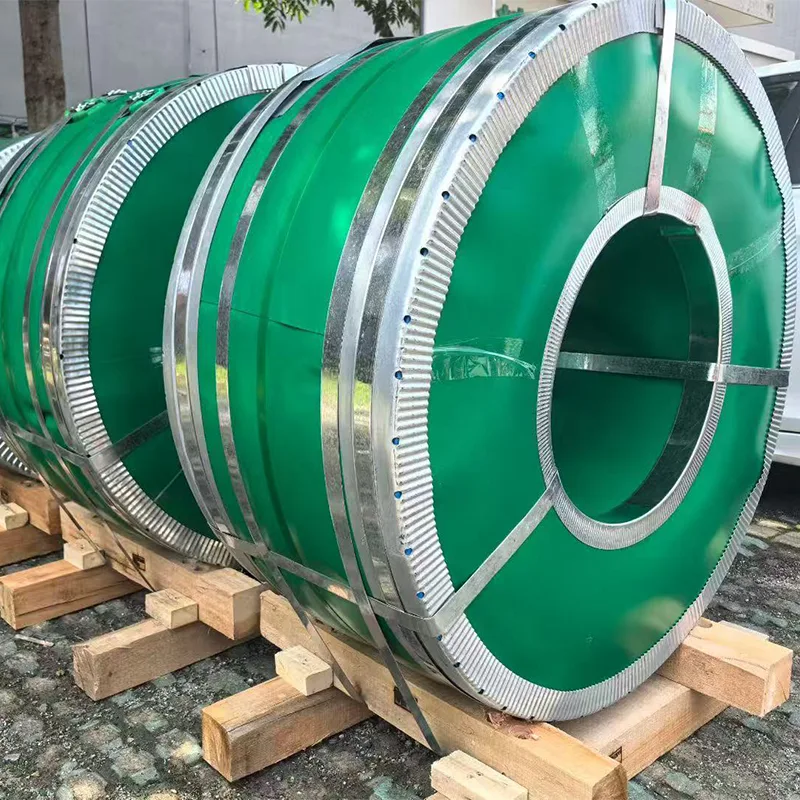 254 bobinas de acero inoxidable