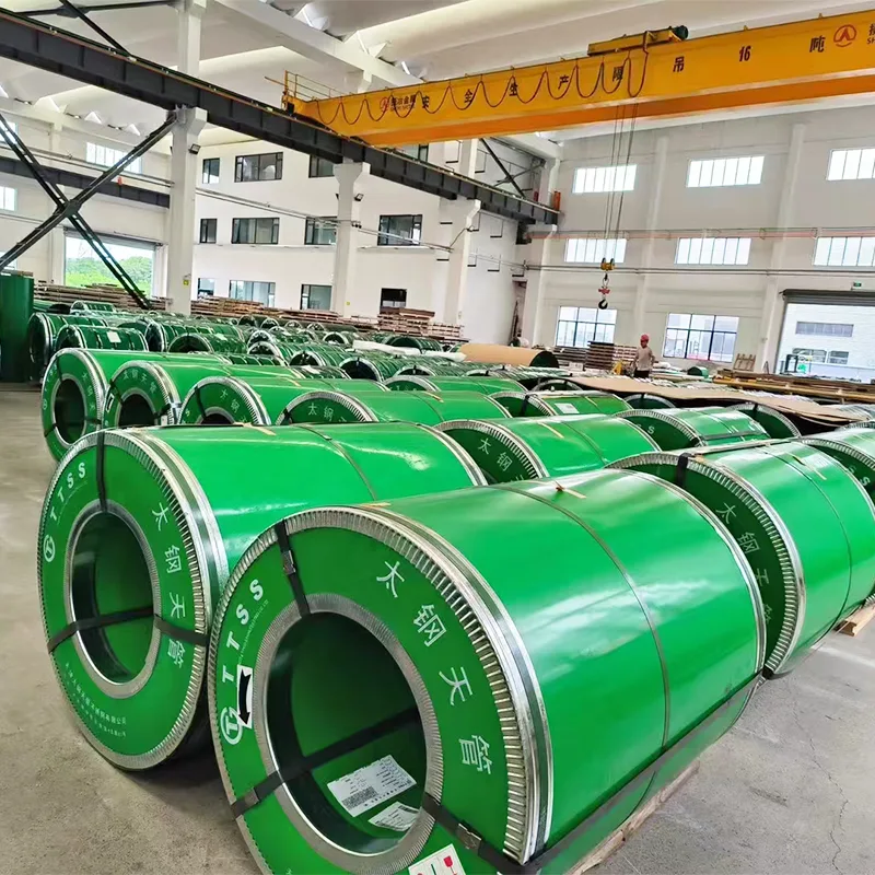 Bobinas de acero inoxidable 304