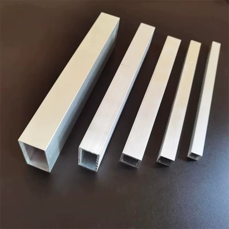 Tubo cuadrado de aluminio 6063