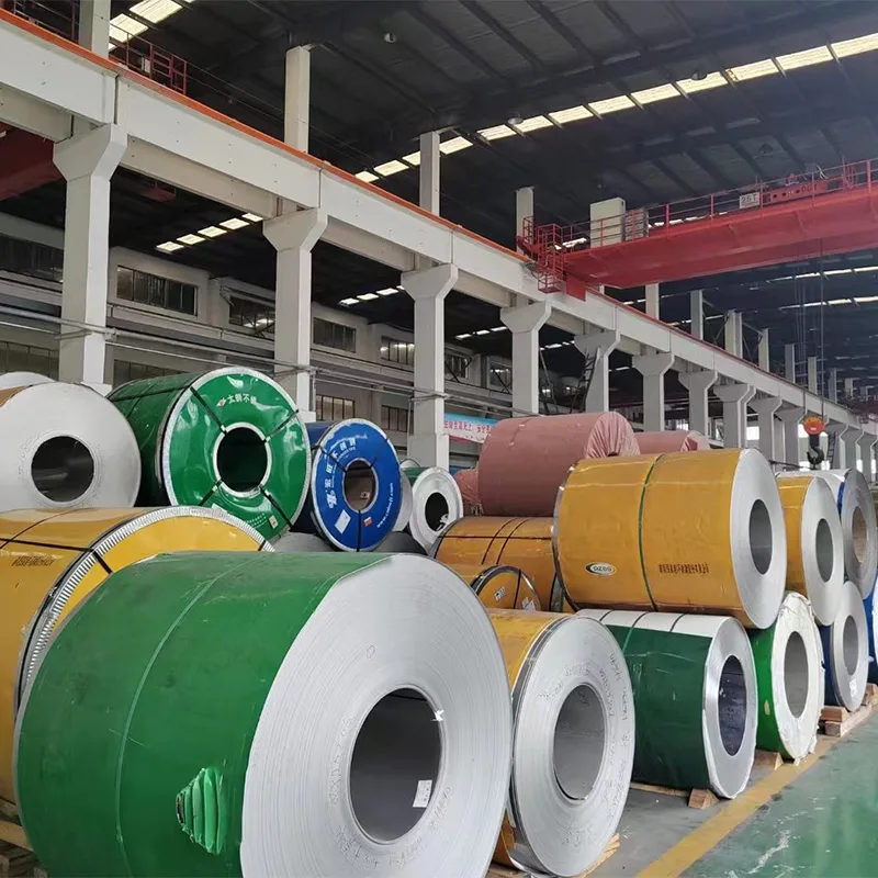 Bobinas de acero inoxidable laminadas en frío