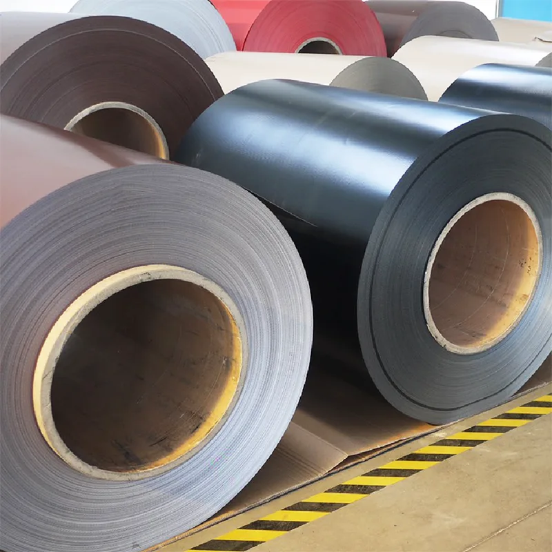 Bobinas de aluminio recubiertas de color