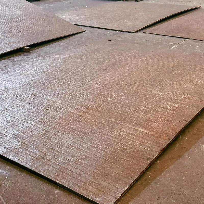 Placa de acero resistente al desgaste con alto contenido de cromo