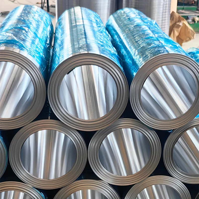 Bobinas de aluminio aisladas